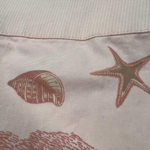 Terre & Mer Cotton A-Line Skirt Sea Turtles Shells Pink Size Euro 44 (US 12) - Picture 10 of 13